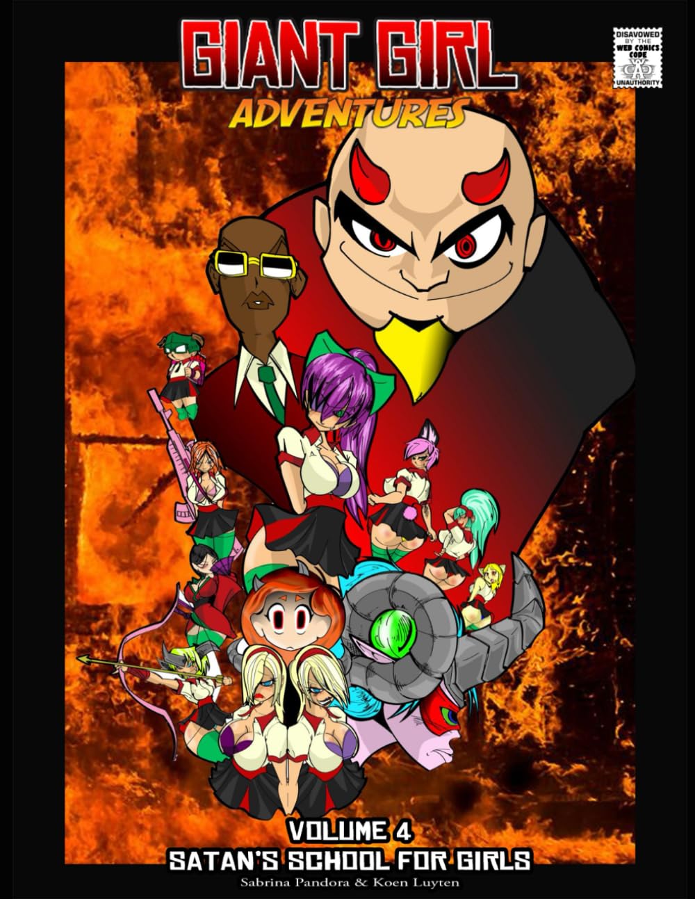 Giant Girl Adventures Volume 4: Satan's School For Girls