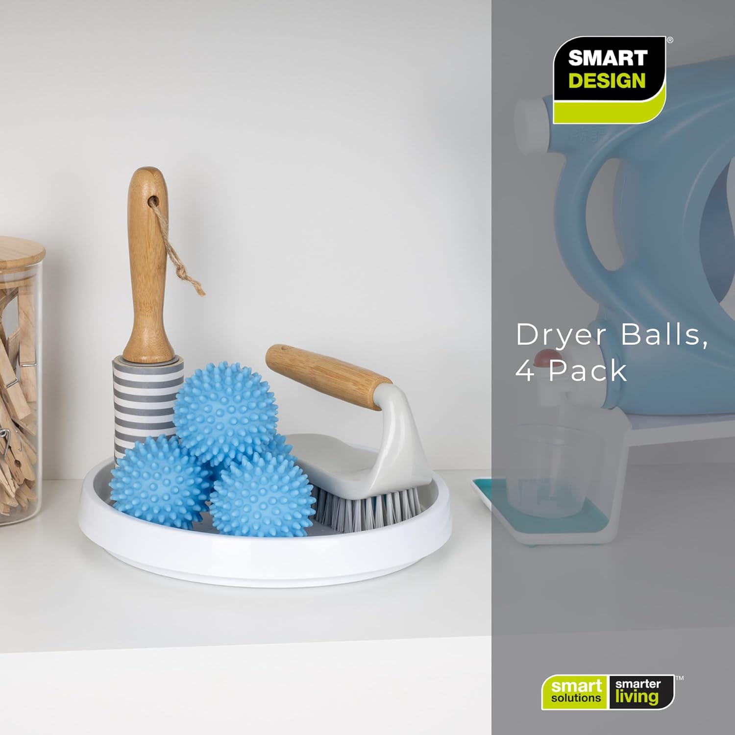 Smart Design Plastic Dryer Balls- Set of 4