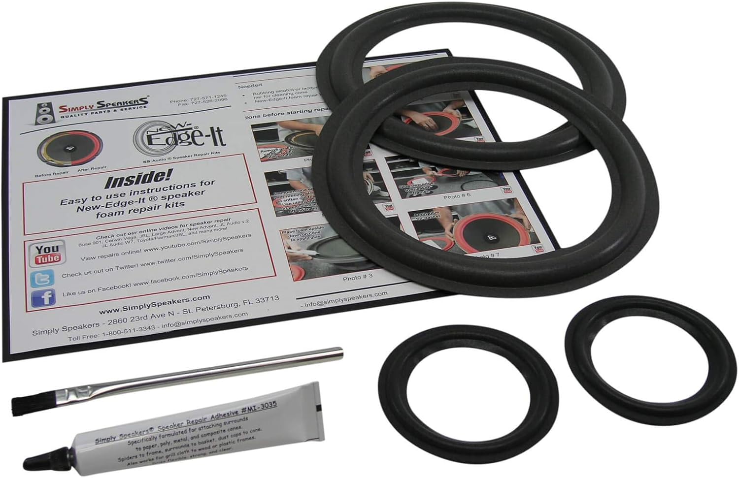 Infinity RS-4000, RS-4000A, Complete System Speaker Repair Kit FSK-INF4000C