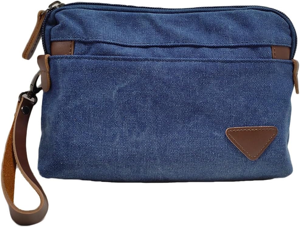 Men's Clutch Bag, Canvas, Hand Held Bag, Bag-in-Bag, Large Capacity, Casual, Formal, Ceremonial Occasions, Weddings, Funeral Bag, For Gentlemen, Going Out, Thin