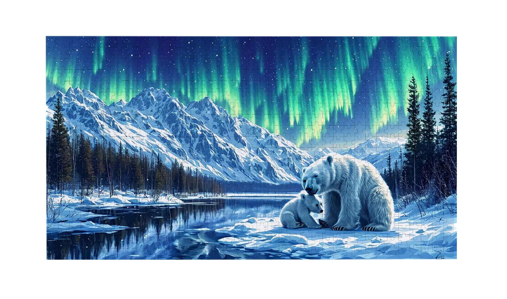 Gwiazda Północna - Puzzle 900 sztuk dla dorosłych - Puzzle DIY, kreatywna rozrywka, nowoczesna sztuka, klasyczne puzzle dla dorosłych i młodzieży w wieku 12 lat, pomysł na prezent dla mężczyzn i