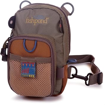 Fishpond: San Juan Vertical Chest Pack, Sand/Saddle Brown