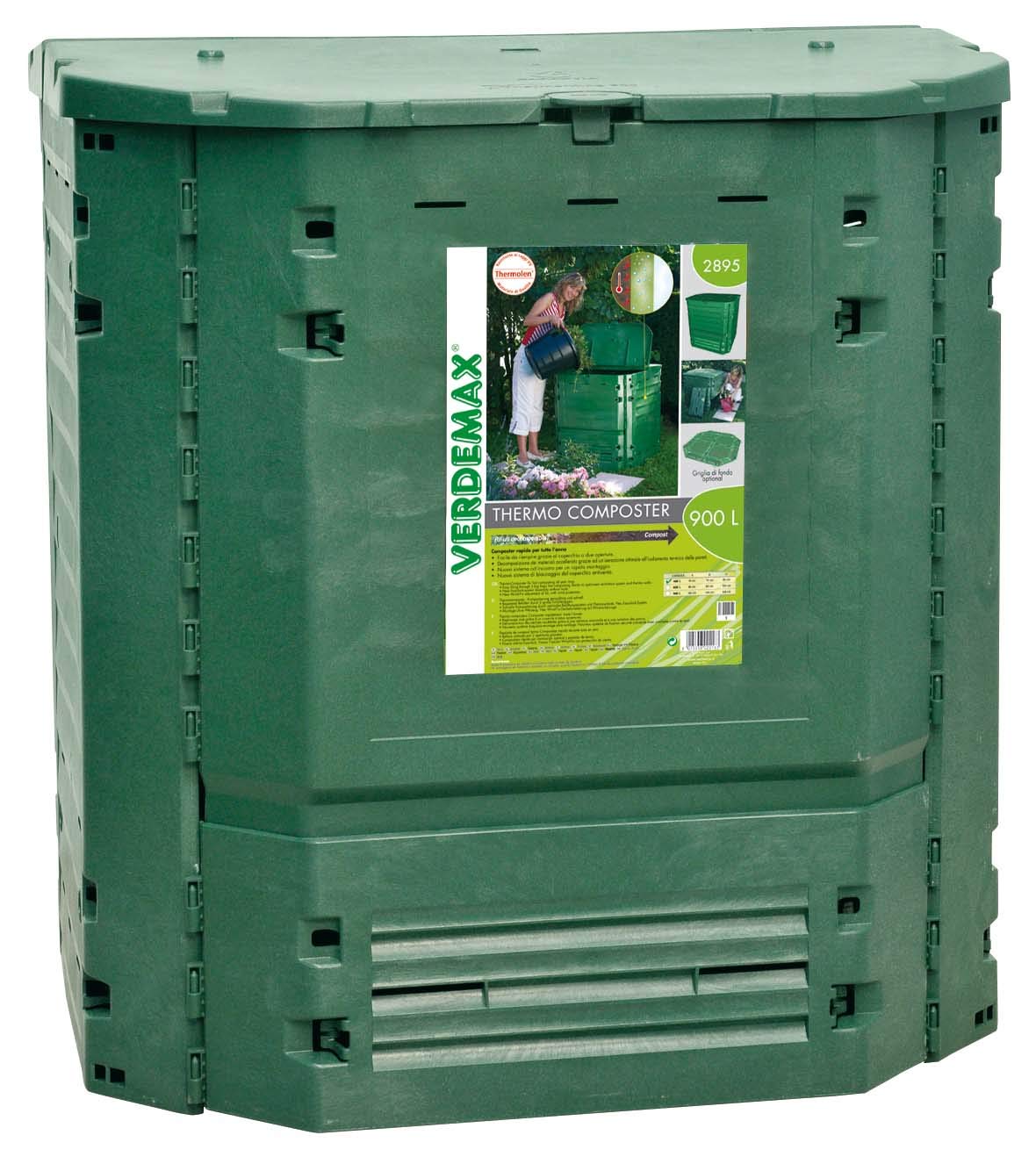 Verdemax 2895 900 L 100 x 100 x 100 cm Thermo King Compostiera