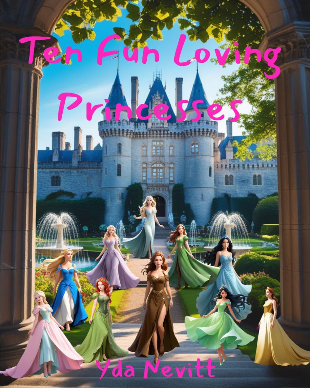 Ten Fun Loving Princesses (Children's counting books)