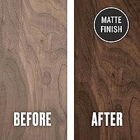 Vista 5 de Walrus Oil - Aceite danés con acabado para muebles. Sellador de madera a base de aceite Tung. Naturalmente libre de COV, acabado mate, botella de 8