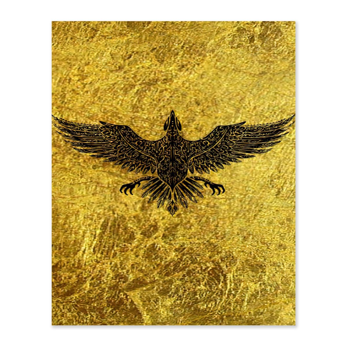 鷹の絵　絵の具　絵画 鷹の絵 絵の具 絵画