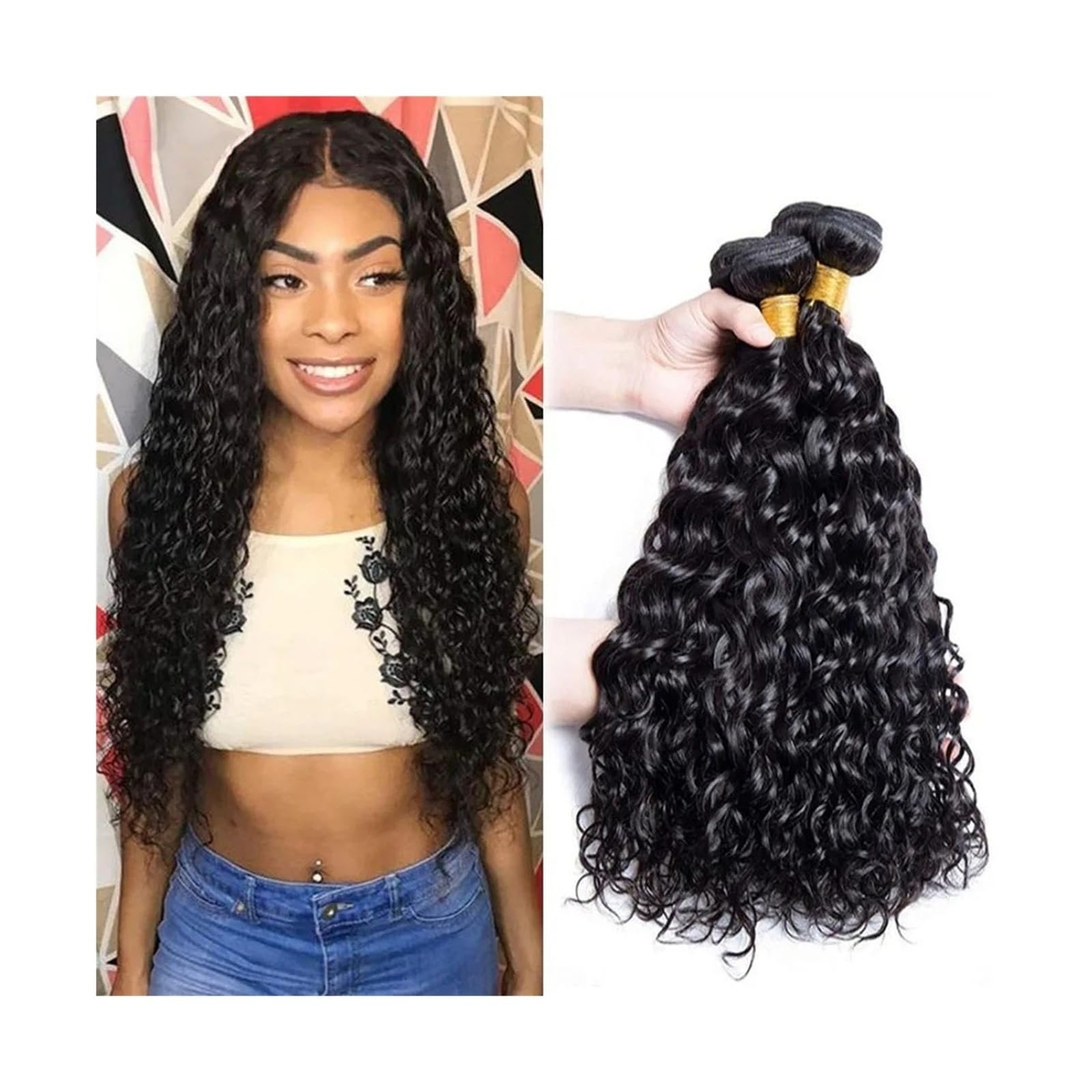 Extensiones de cabello Remy virgen de Malasia sin procesar 7