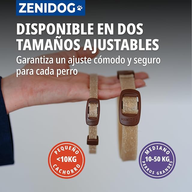 Foto 6 de 7 de Virbac Zenidog Collar Calmante para Perros Grandes - Antiestrés, Talla M/L