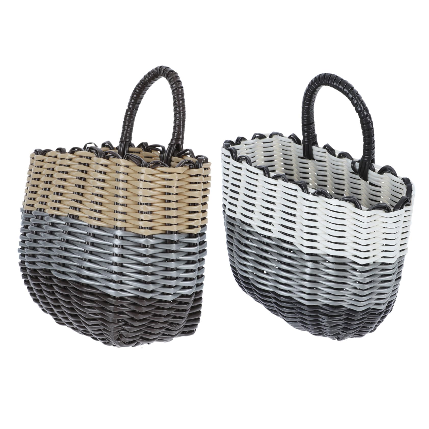 2pcs Ginger Garlic Storage Basket Hamper Wicker Basket Storage Baskets Woven Storage Basket Kid Laundry Basket Bathroom Basket Bath Baskets Home Use Basket Hanging Storage Basket BESPORTBLE
