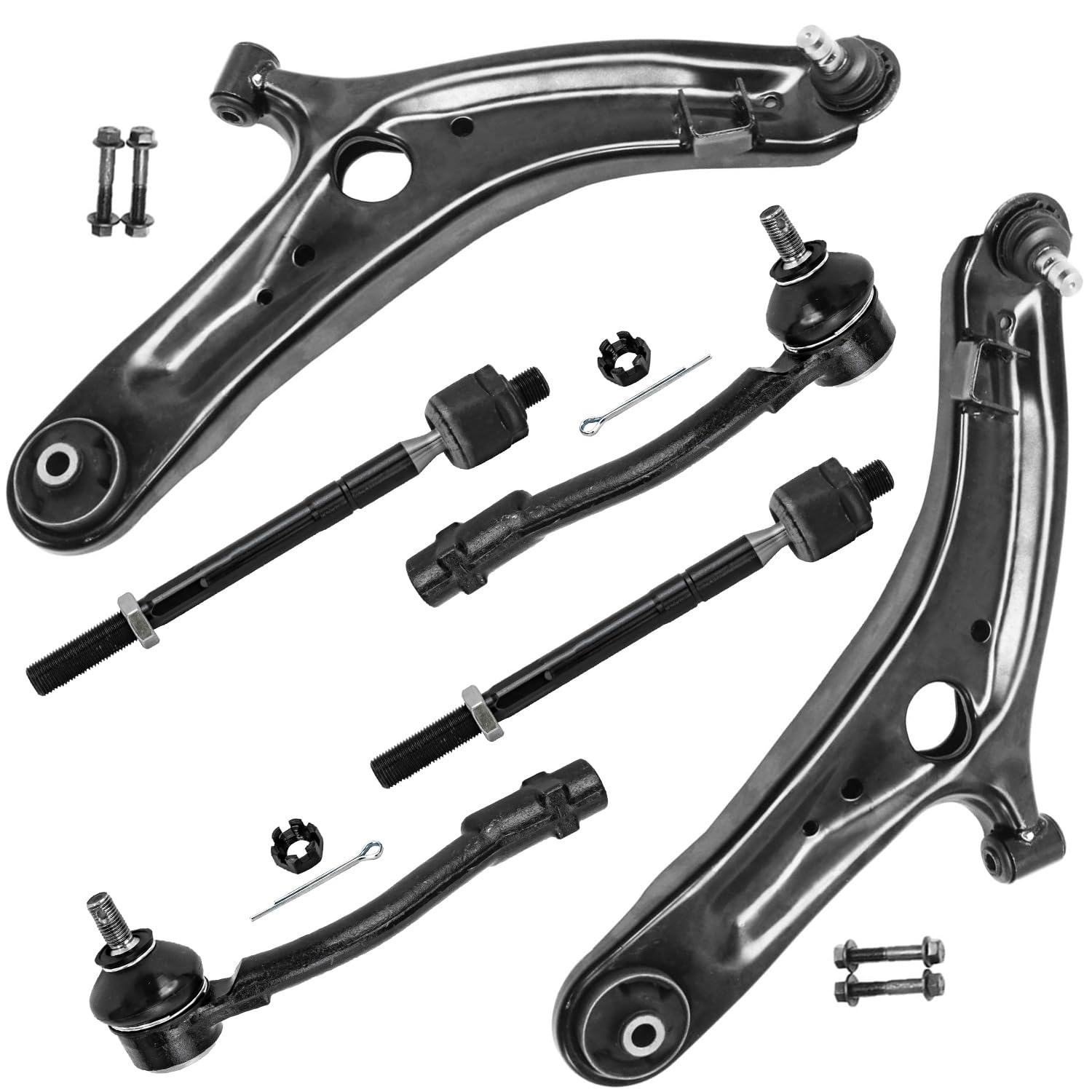 Detroit Axle - 6pc Front End Suspension Kit for 2012-2013 Kia Soul