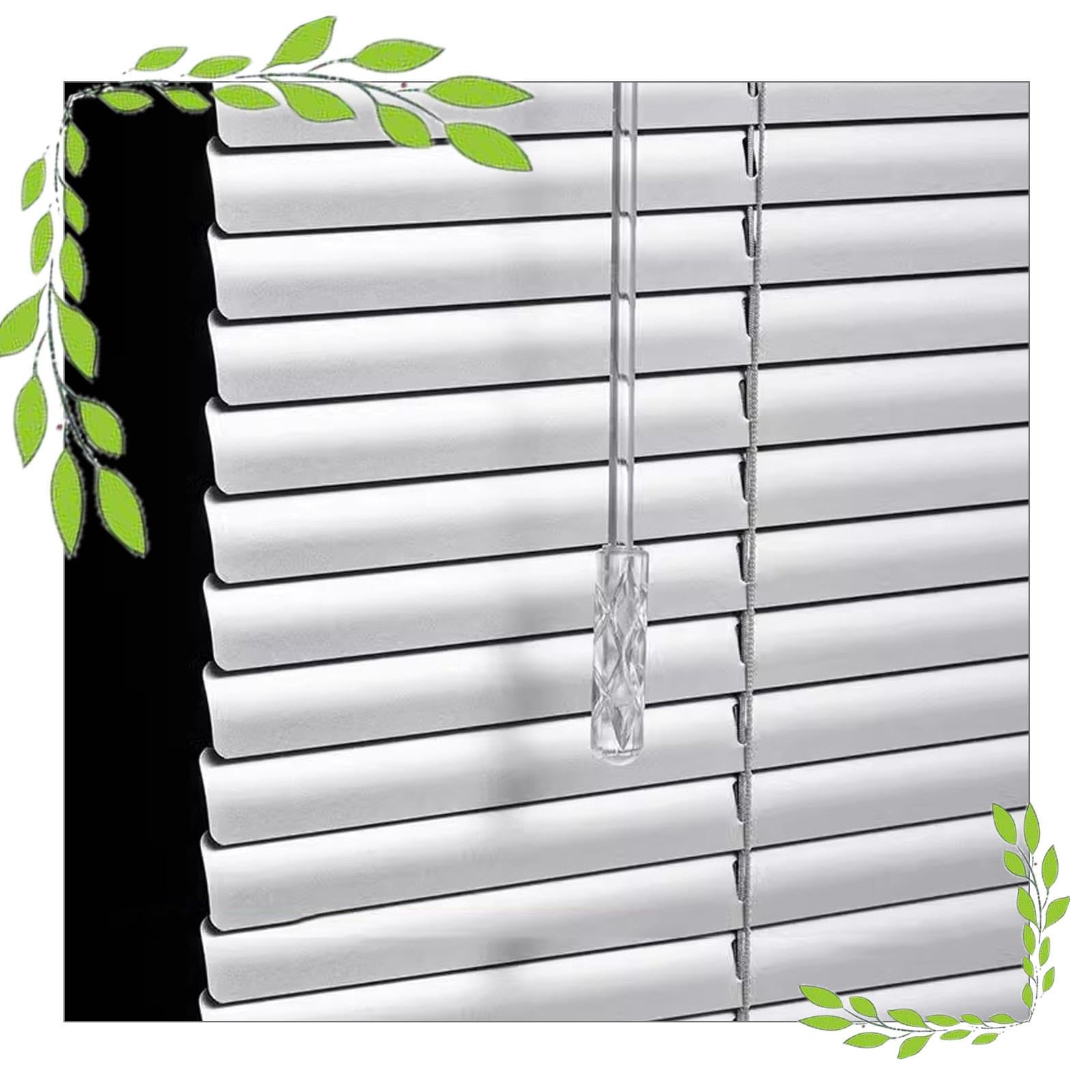 Xrdbfd Interior Horizontal Window Blinds, Metal Aluminium Venetian Blinds, Window Shades With 25cm Slats, Blackout/sunshade Venetian Blinds, White,WxH-85x150cm/33.5 * 59in