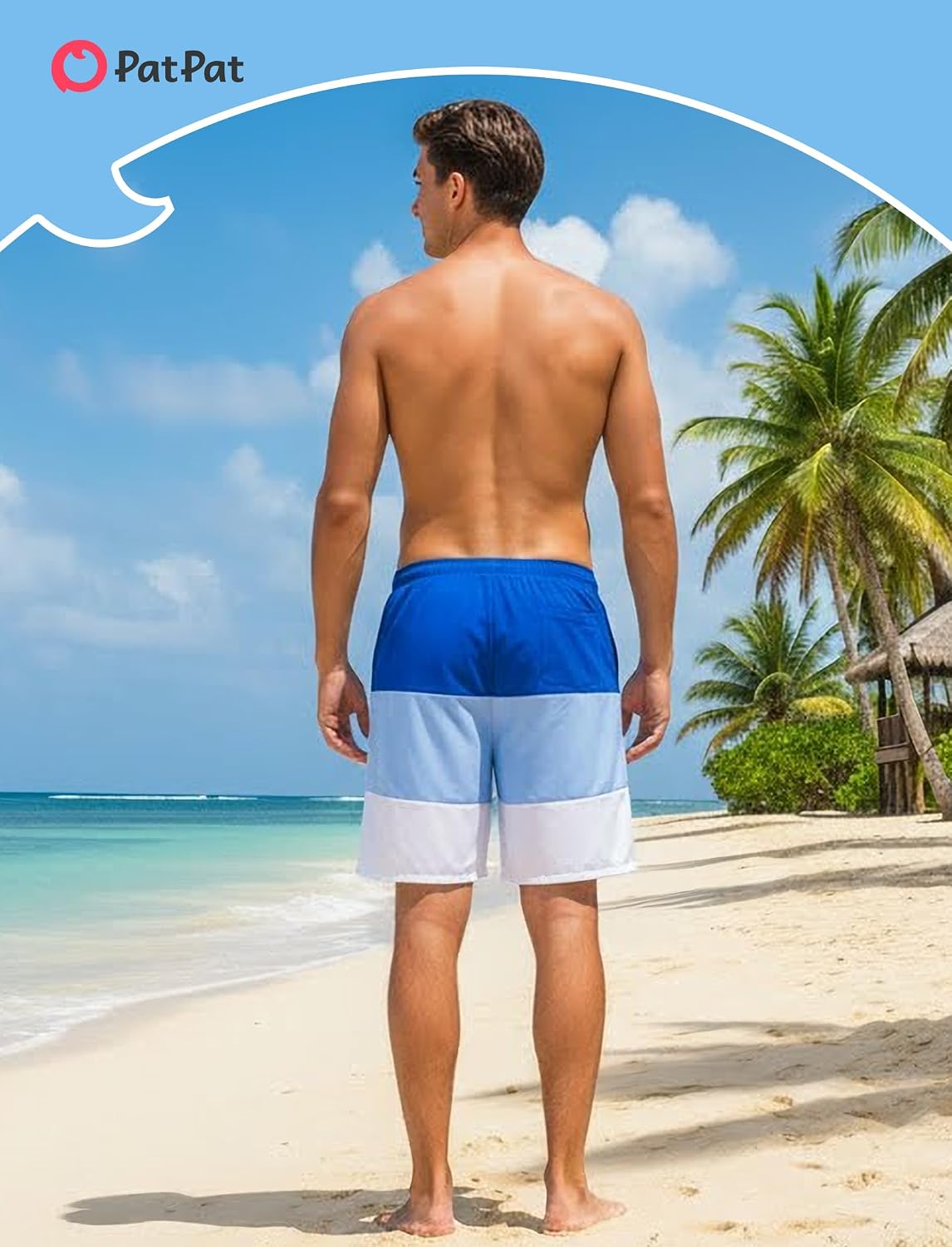 PATPAT Matching Swimsuits for Couples Women Bikini Sets Men Swim Trunks | Couples Matching Swimsuits, Summer Hawaiian Swimwear, Cruise Beach Vacation, Matching Bathing Suits for Couples