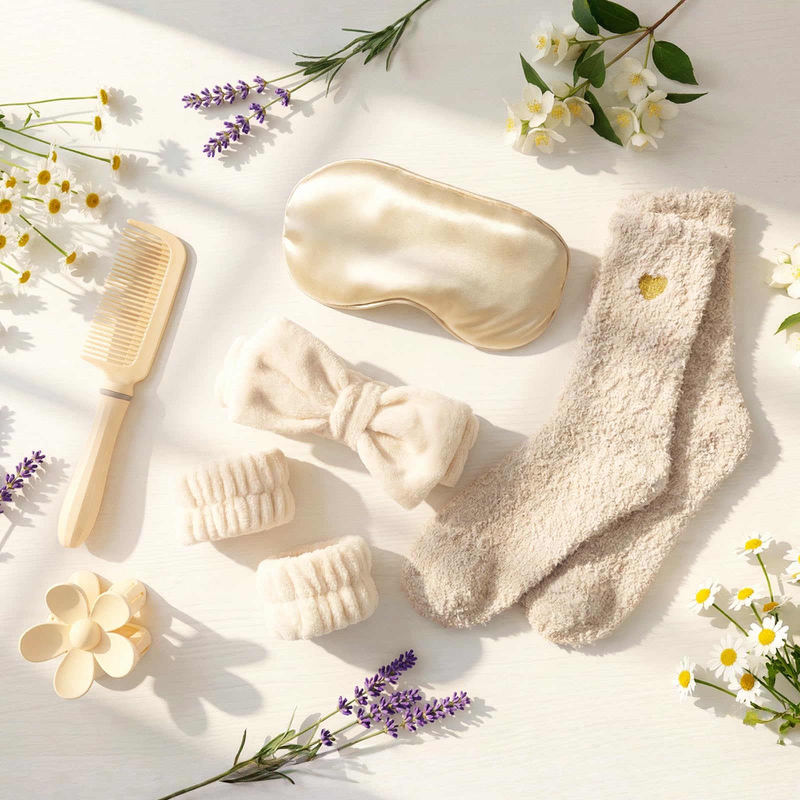 Mothers Day Gifts Happy Birthday Gifts for Mom Wife Grandma Daughter Friends Siste,Self Care Gift Get Well Relaxing Spa Gift Basket Set