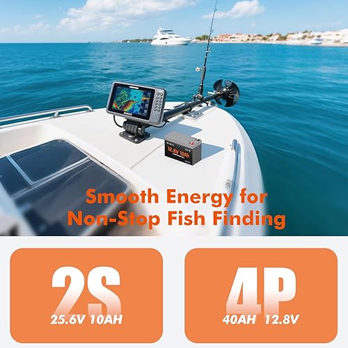 Miniatura 6 de Paquete de 2 baterías LiFePO4 de litio de 12 V 10 Ah, BMS integrado de 10 A, diseño ligero, hasta 5000 ciclos profundos, 10 años de vida útil,