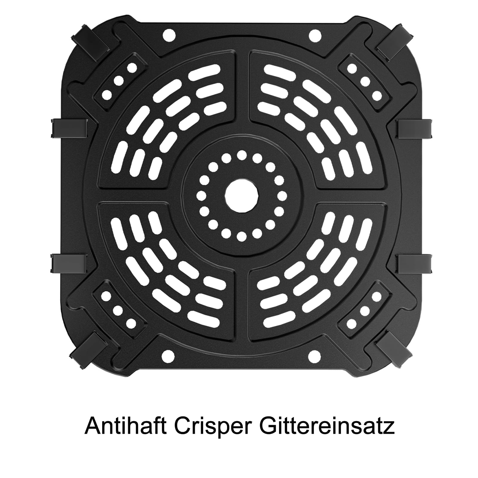 Airfryer-Korb und Crisper Gittereinsatz für Ninja AF180,6,2L Ersatzkorb