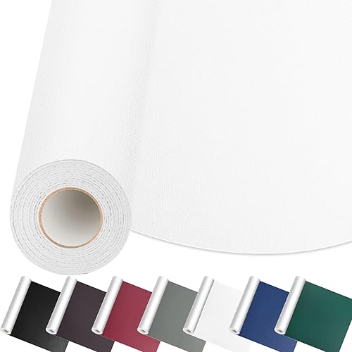 Parche de reparación de cuero, parches de cuero autoadhesivo de 17 x 79 pulgadas para muebles, sofá, asiento de automóvil, sofá, silla, parche de