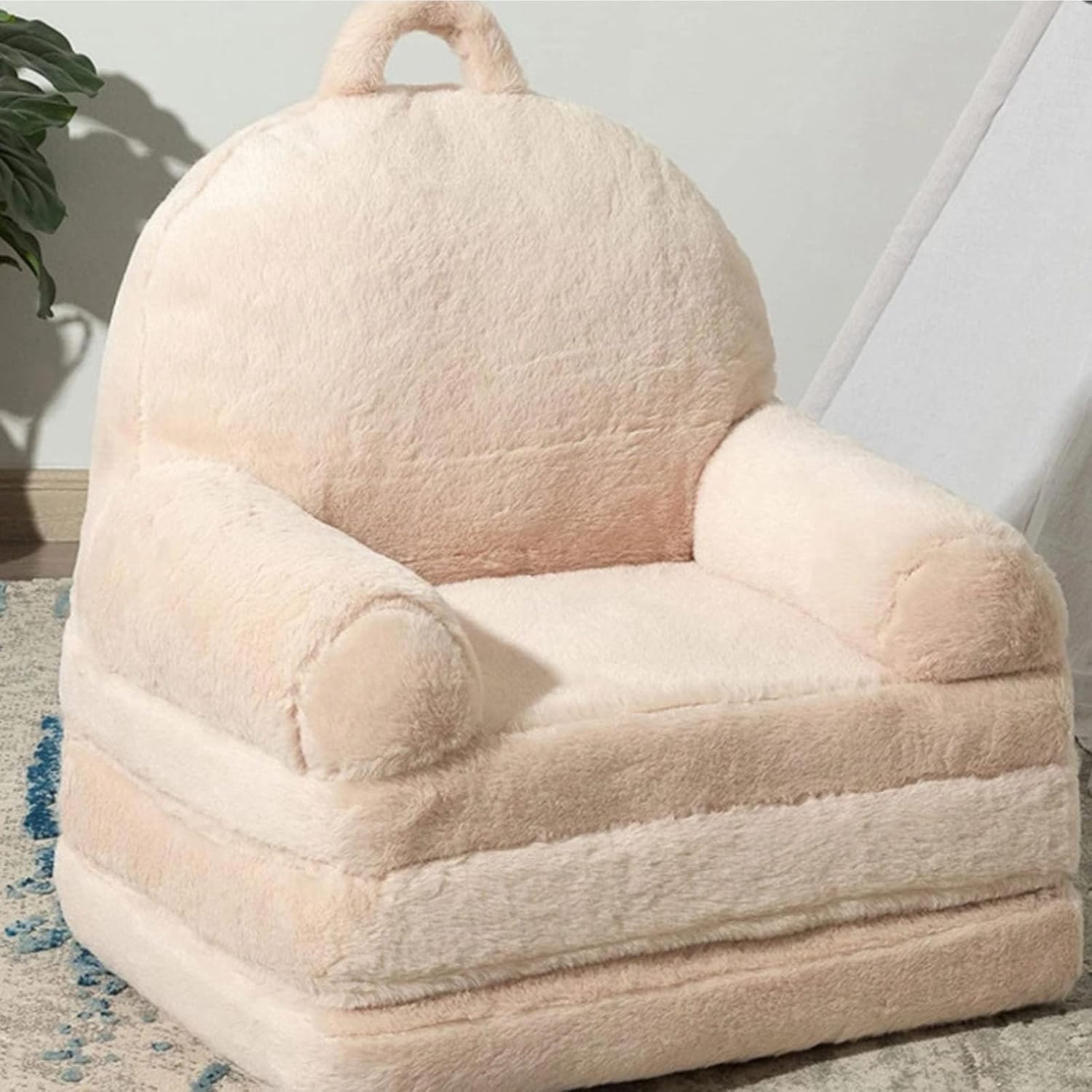WEIDPHL Comfy Toddler Chair, Chair Plush with Removable