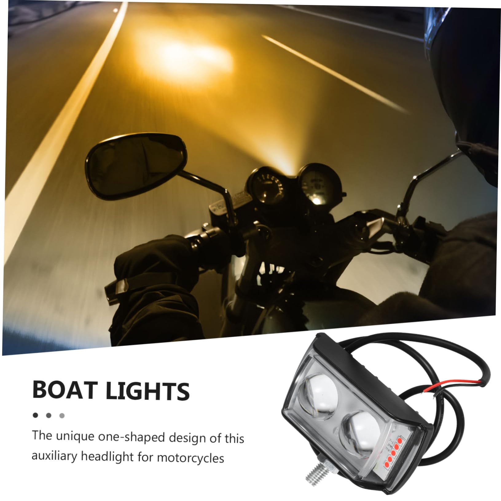 Gatuida 3paia Luce Led Quadrata Per Auto e Design Installazione Facile Illuminazione Potente Per Guida Notturna e Off-road