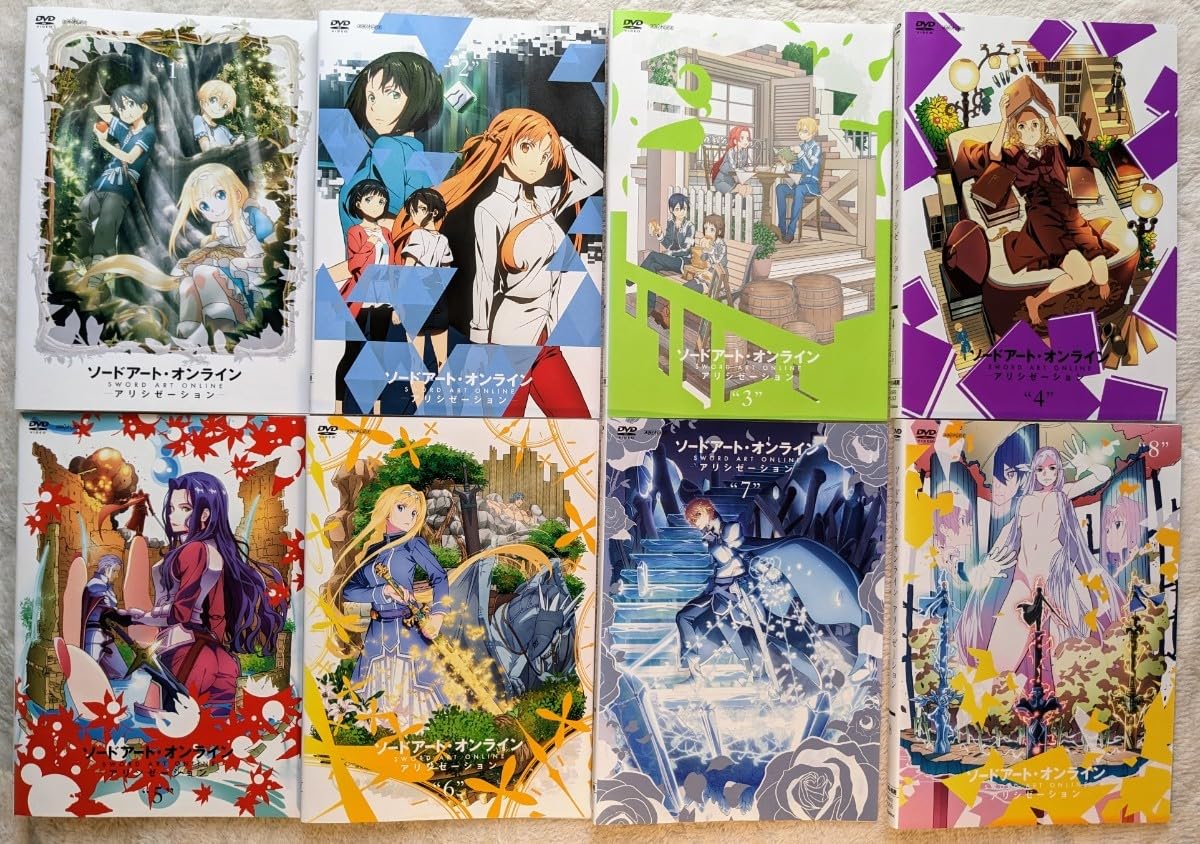 全巻セット【中古】DVD▼ソードアート・オンライン アリシゼーション(16枚セット)全8巻 + War of Underworld 全8巻 レンタル落ち ソードアート・オンライン アリシゼーション 全16枚 全8巻 + War