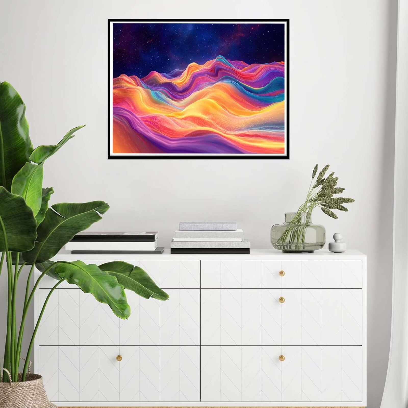 Dipingere con i Numeri Adulti colore 60x80cm, Color by Number Creart j0-523