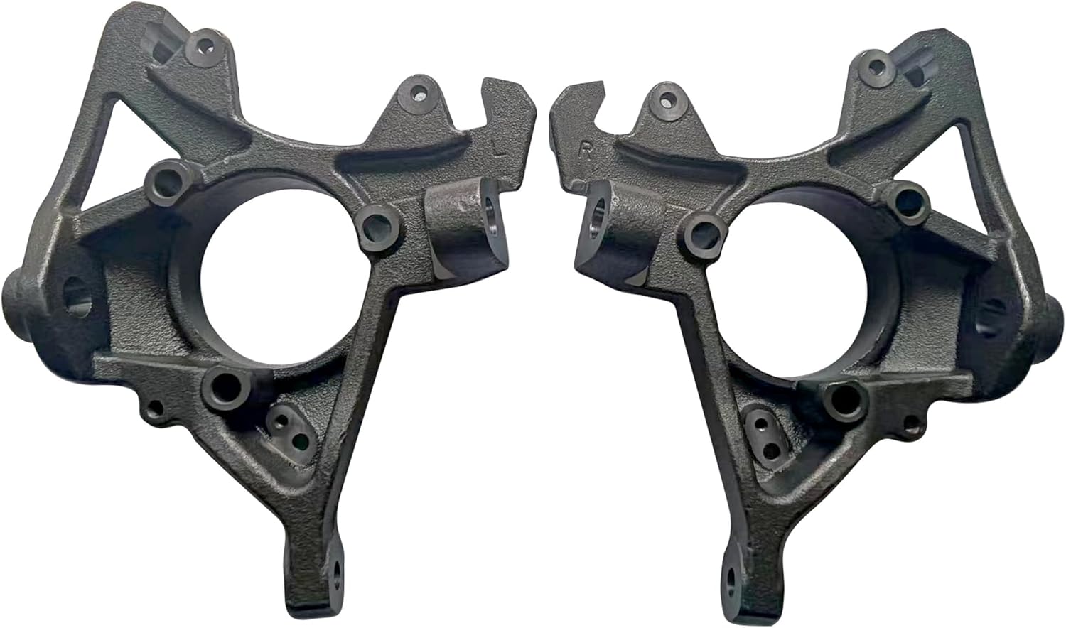 2xFront Left & Right Steering Knuckle For 90-06 Jeep Wrangler, For 90-01 Jeep Cherokee, For 93-98 Jeep Grand Cherokee, For 90-92 Jeep Comanche, For 90 Jeep Wagoneer, For 93 Jeep Grand Wagoneer