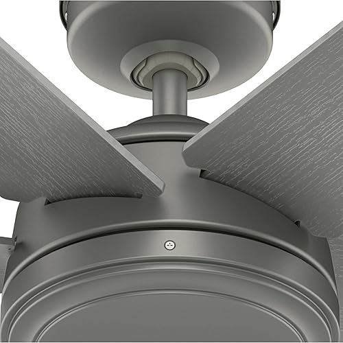 Miniatura 12 de Hunter Jetty WeatherMax - Ventilador de techo para interiores y exteriores con control de pared