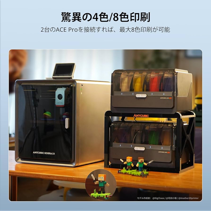 Amazon | Anycubic ACE Pro Anycubic Kobra S1 3Dプリンター対応 Amazon | Anycubic ACE Pro Anycubic Kobra S1 3Dプリンター対応
