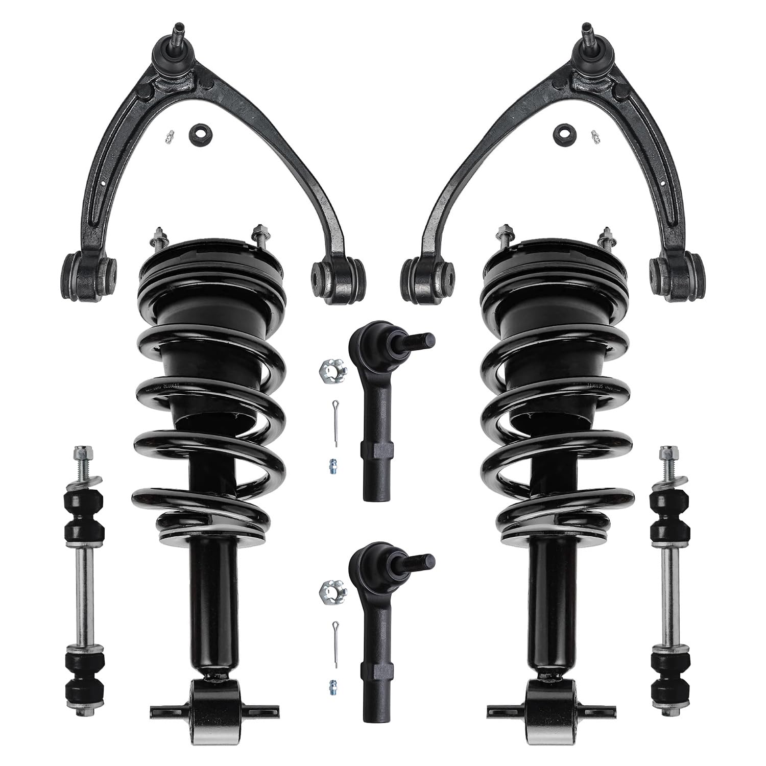 Detroit Axle - Front Struts Kit for 2007-2013 Chevrolet Silverado 1500