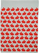 Marushin 6025004600 Children's Anorak Towel Blanket, Cute, 100% Cotton, Rabbit, Character, Girls, Boys, Nap Blanket, For Summer, Nursery School, Kindergarten