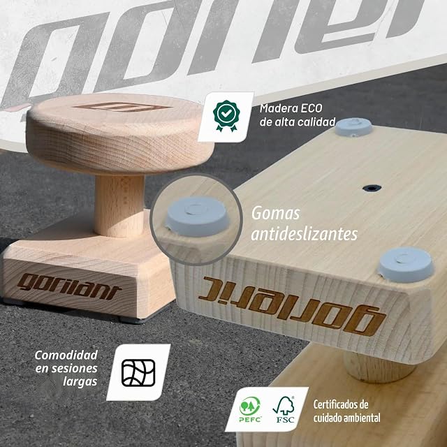 Foto 3 de 7 de Gorilant - Canes BASIC, BalanceBlocks, Cannes para equilibrio de Handstand (Redondo)