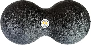 Rollga Peanut - The Better Peanut Ball Roller for Deep Tissue Massage, Mobility, Physical Therapy, Double Lacrosse Ball Massage, Back Pain, Myofascial Release, Muscle Knots, Suboccipital, & Acupoint