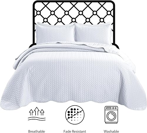 Miniatura 3 de MOONLIGHT20015 Juego de ropa de cama individual (68 x 86 pulgadas)  Paquete a granel de 10 al por mayor para hoteles, dormitorios de invitados y