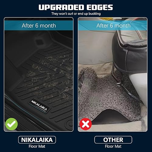 Miniatura 6 de Alfombrillas de Piso para Honda Accord 2026 2025 2024 2023 (Incluye Híbrido) Protección para Todo Clima Forros de Piso de Goma TPE para Honda Accord