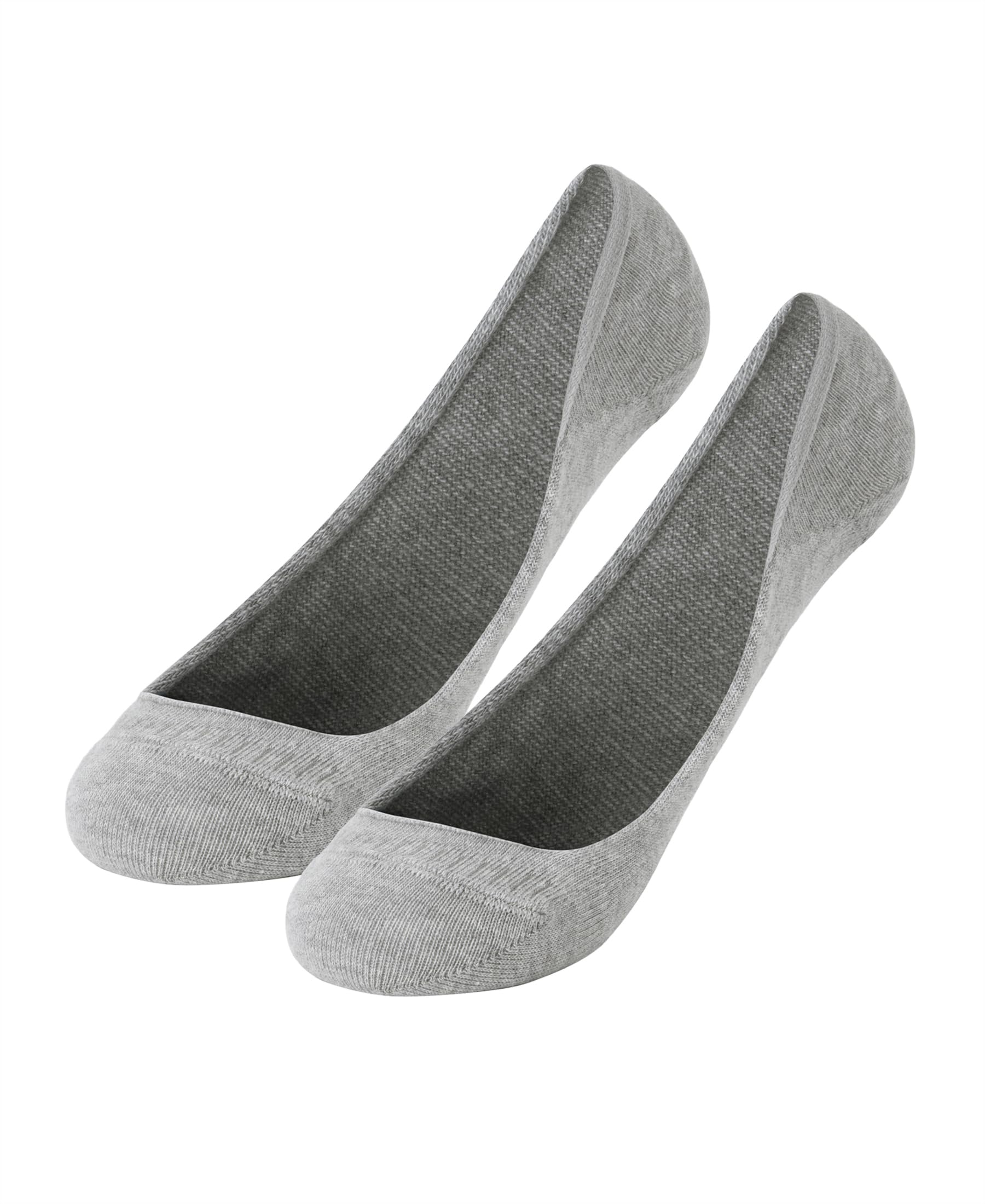 Jockey7401 Women's Compact Cotton Stretch No Show Socks With Stay Fresh Treatment