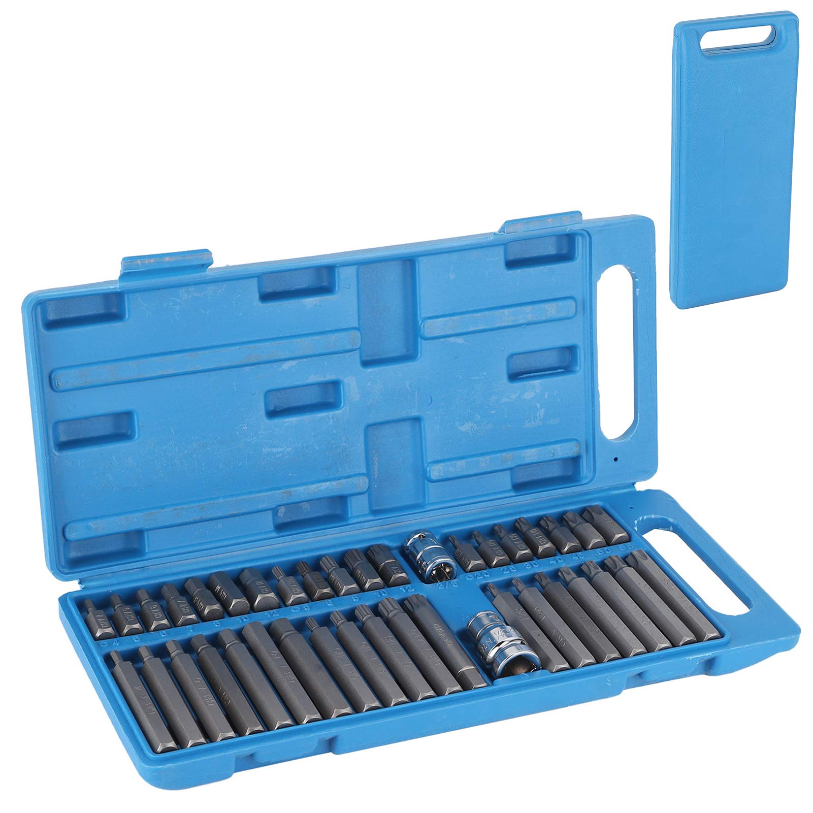 40pcs Hex Bit Socket Set, Metric Allen Socket Set, Wrench Drill Adapter Sets, Suitable for Helping To Streamline Your Workflow