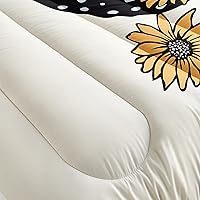 Vista 244 de CVHOUSE Juego de ropa de cama con diseño de panda, juego de edredón individual con panda y 2 fundas de almohada, lindo juego de colcha kawaii