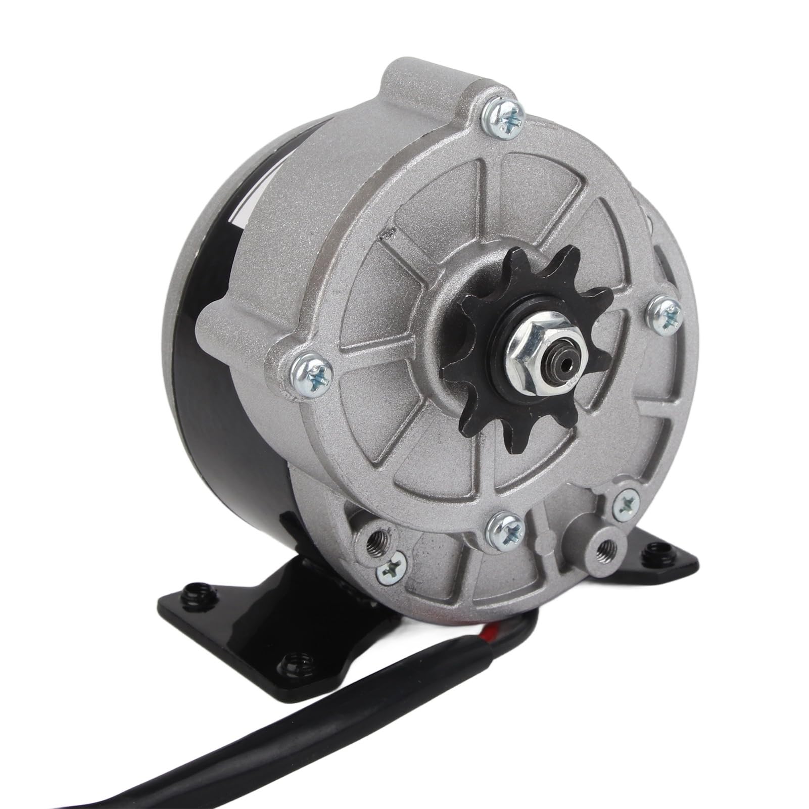Motor Eléctrico de Reducción de Engranajes 24V 250W 3300RPM Piñón 13 Dientes