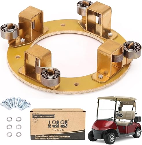 10L0L Carro de golf ADC Motor Soporte de cepillo Placa para EZGO 1997-2009 Eléctrico, OEM # 73120-G15, 102186101