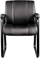 Vista 3 de Brenton Studio® Bellanca - Silla de invitados, color negro