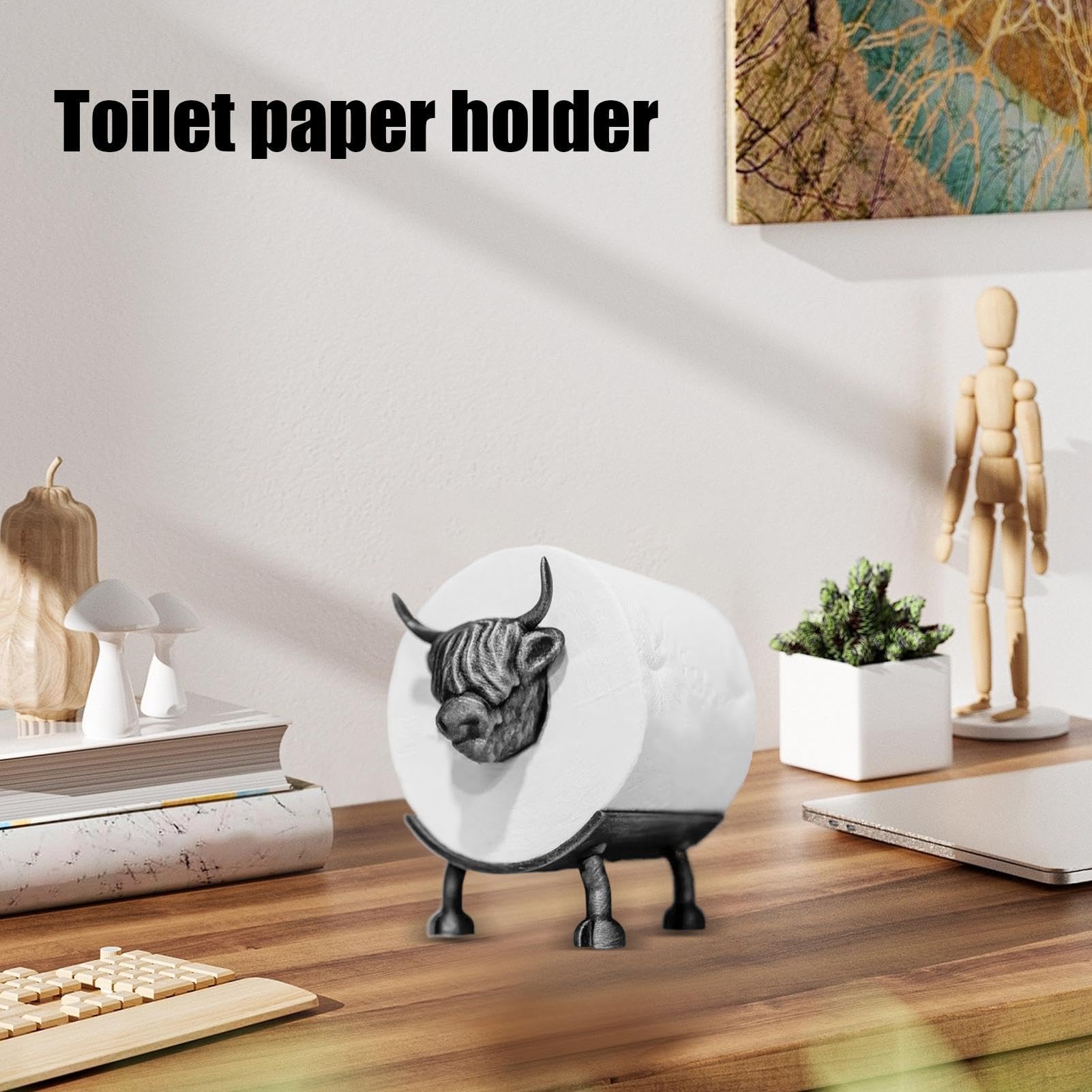 Vintage Farmhouse Paper Towel Holder Next Grey Hamish The Highland