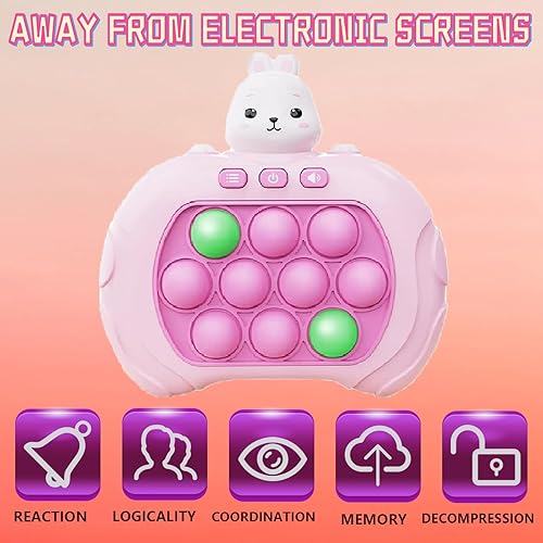 Miniatura 3 de BONYIOJIO Juguetes creativos para aliviar el estrés, rompecabezas de descompresión, máquina de juego de gopher con botones, novedosos juguetes para