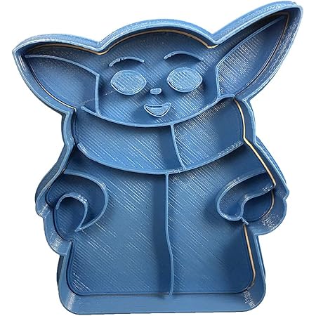 GIRAFEDA 4 Stück Ausstechformen Star Wars Cookie Cutter Set mit Auswerfer Keksausstecher 3D ...