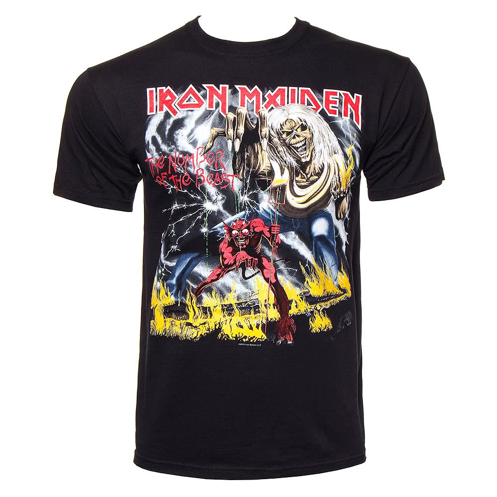 Iron Maiden T-Shirt - The Number of The Beast Black