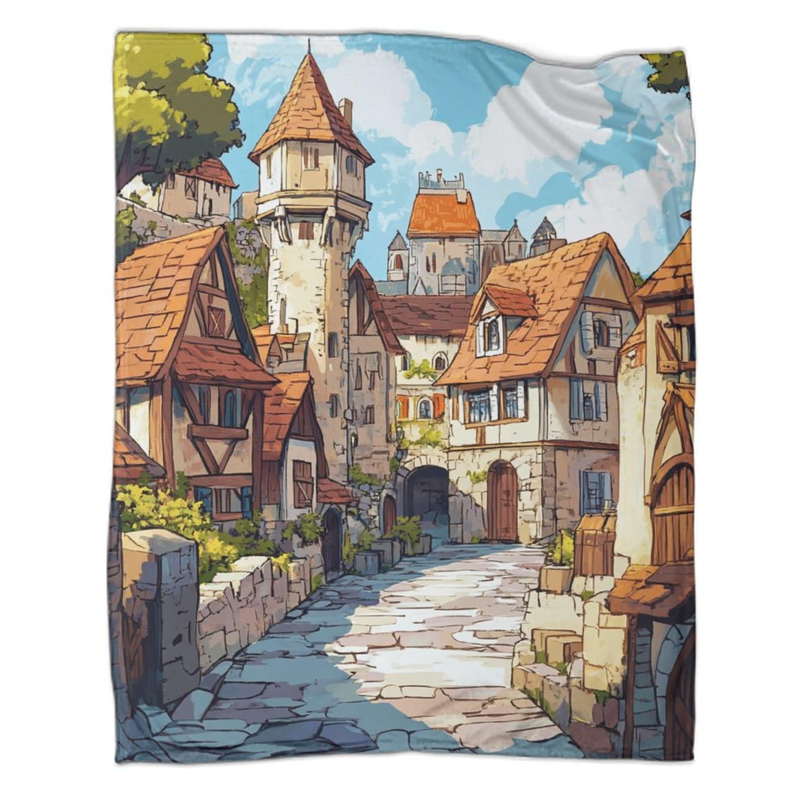 Couverture polaire ultra douce contre le froid : jeté de lit flanelle pixel chaud pour canapé