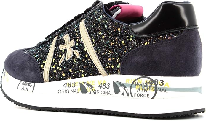 PREMIATA CONNY 4264 women's low sneakers size 40 Black: Amazon.co.uk: Shoes  \u0026 Bags