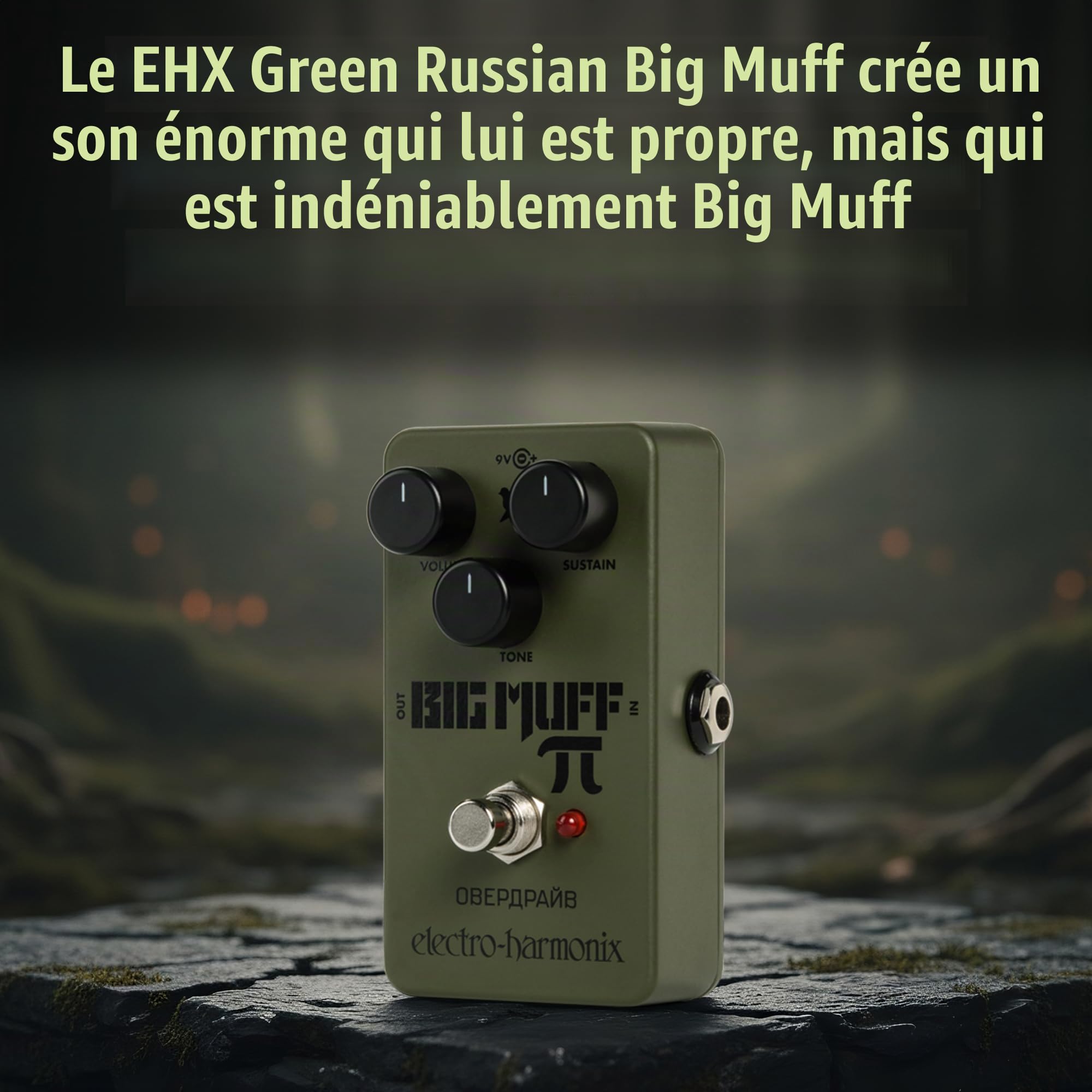 Electro Harmonix Green Russian Big Muff - Distorsion pour Guitares