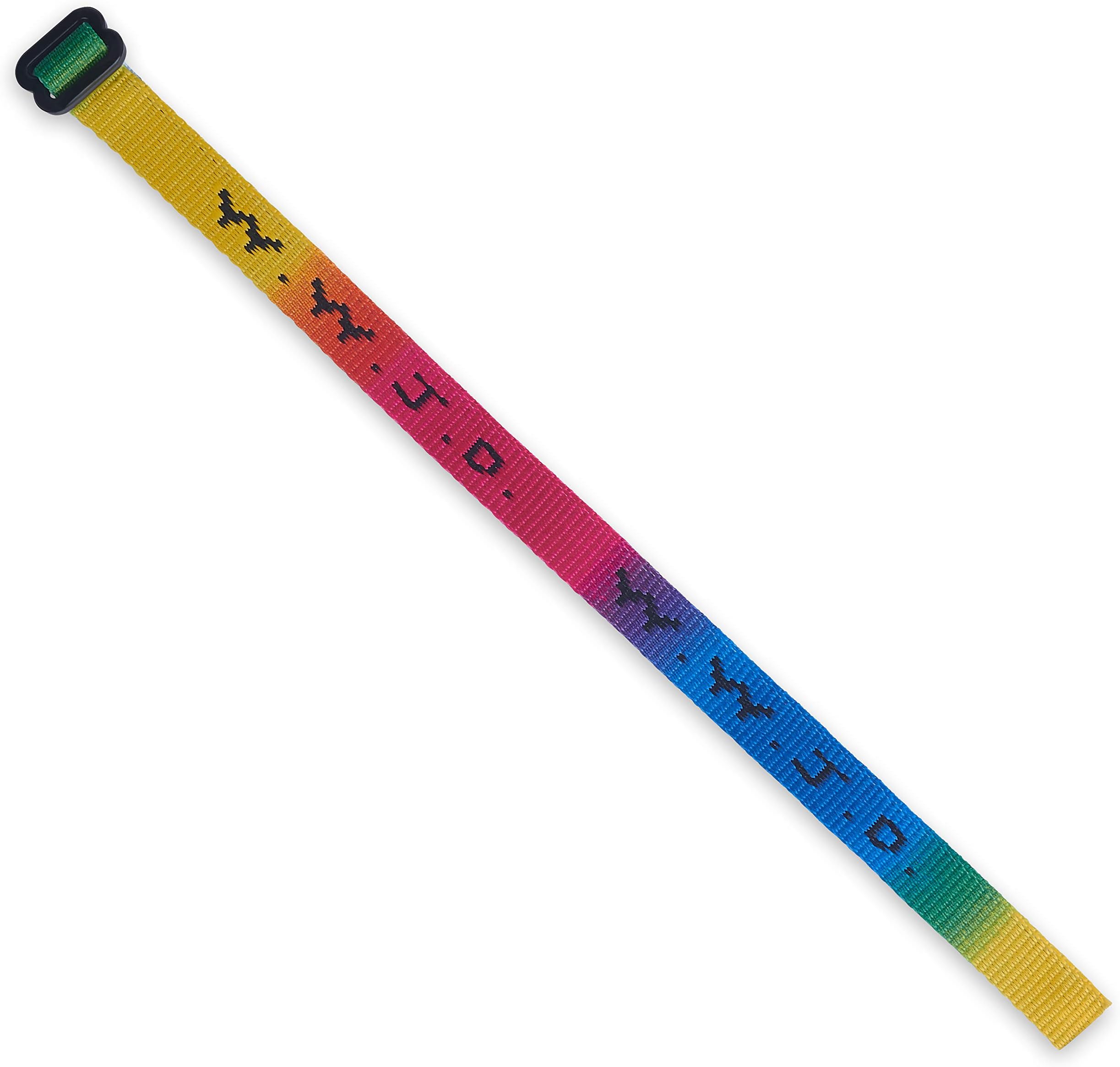 Single W.W.J.D. Bracelet - 22 Individual Colors To Choose From - Mix and Match (Rainbow)