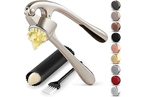 Zulay Kitchen Premium Garlic Press Set: Your Culinary Arsenal's Secret Ingredient