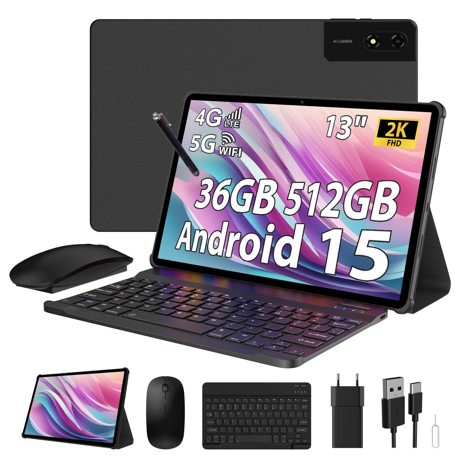 WeBlog - Prezzo DRIVNEXT Tablet13 Pollici Android 15 tablet con 4G LTE ...