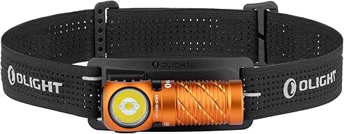 Miniatura 1 de OLIGHT Perun 3 mini linterna frontal LED de 1250 lúmenes, linterna frontal recargable con opción de luz roja, perfecta para trabajar, senderismo,